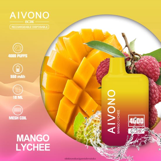 E Cigareta - Aivono AIM BOXX 4000 mango liči L668DF216