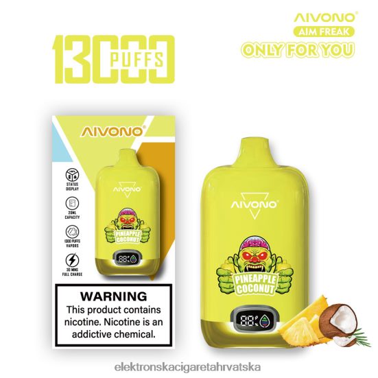 E Tekućina - Aivono AIM FREAK 13000 ananas kokos L668DF248