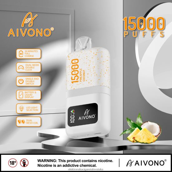 E Cigareta - Aivono AIM magic 15000 ananas kokos L668DF72