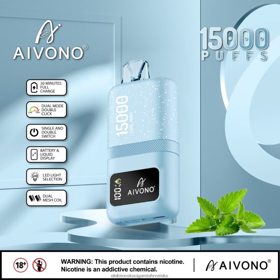 Elektronska Cigareta Petrol - Aivono AIM magic 15000 hladna menta L668DF62