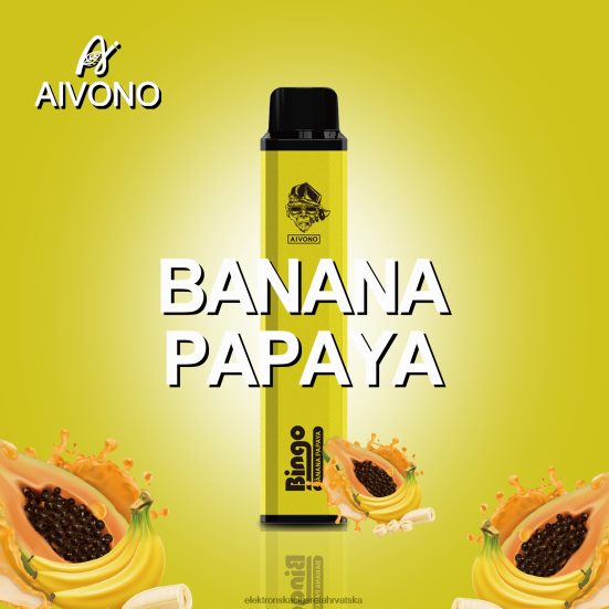 Jednokratni Vape Tisak - Aivono AIM BINGO 4000 banana papaja L668DF137