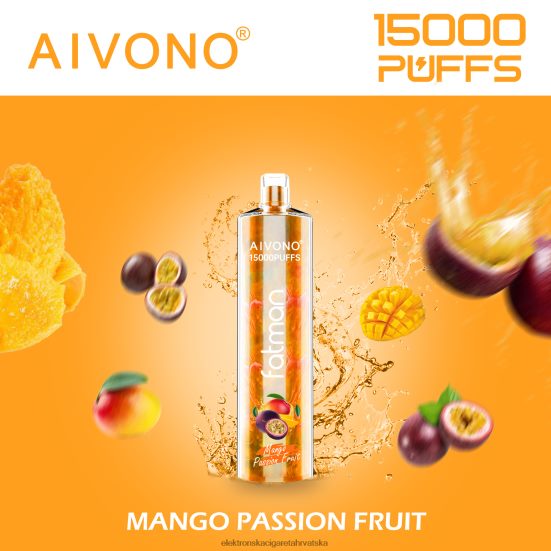 Smok Jednokratni Vape - Aivono FATMAN 15000 mango marakuje L668DF19