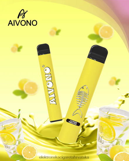 E Cigareta Cijena - Aivono AIM FISHBONE 600 lemon squad L668DF287