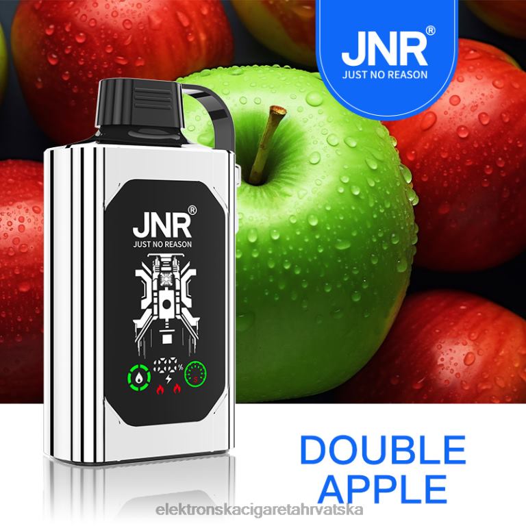 Jednokratni Vape Tisak - dupla jabuka DJFJL620 JNR SHISHA BOX