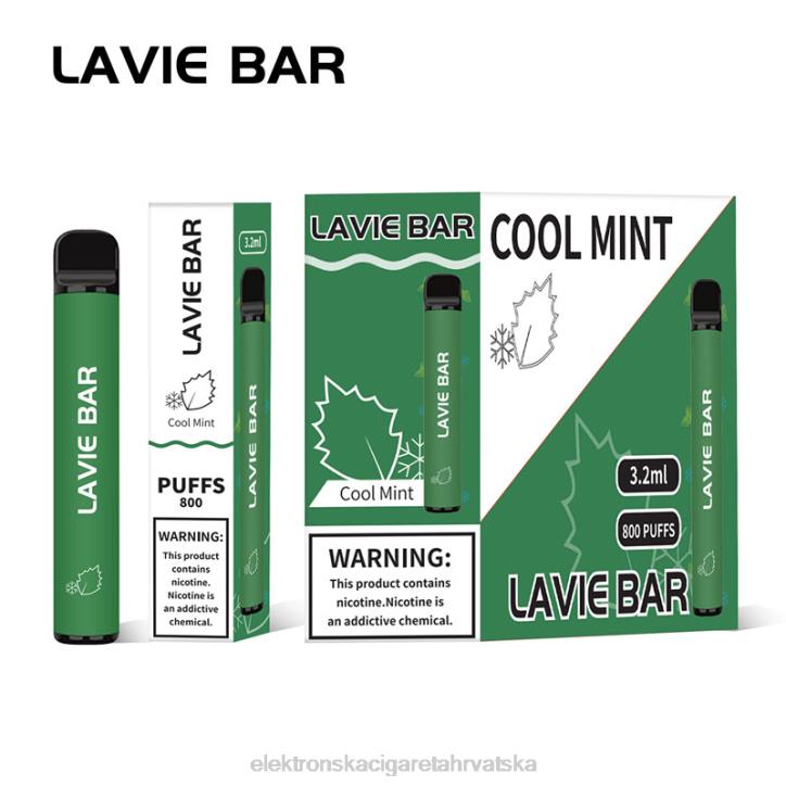 E Cigareta Cijena - hladna menta LAVIE BAR 800 udaha 6F8X311