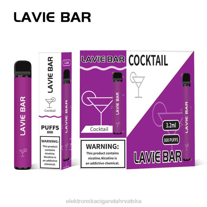 E Cigareta - koktel LAVIE BAR 800 udaha 6F8X312