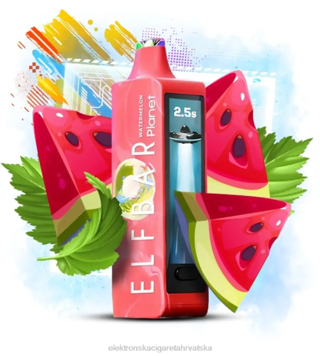 E Cigareta - lubenica Elf Bar Planet 25000 F2B012