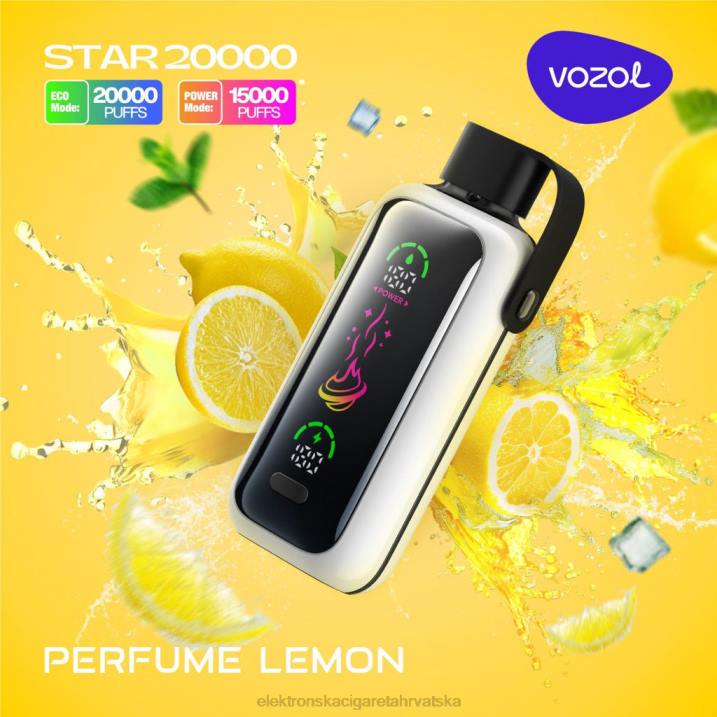 Jednokratni Vape Tisak - parfem limun VOZOL STAR 20000 N8RT17